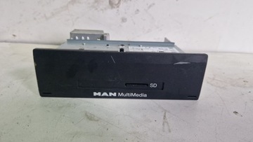 Радио мультимедиа mmt man tg3 tgx tgs tgm 81.28100-6101 фото №1