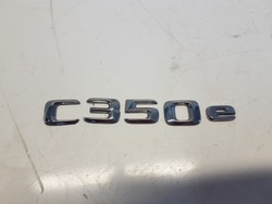 Mercedes w205 c300e емблема логотип надпис кришки фото №1