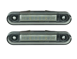 Mercedes c класс w202 лампочки номерного знака led фото №1