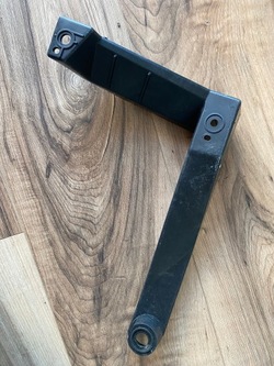 Ковзун кріплення бампера праві зад volkswagen touareg i 7l 2002-2010 фото №1