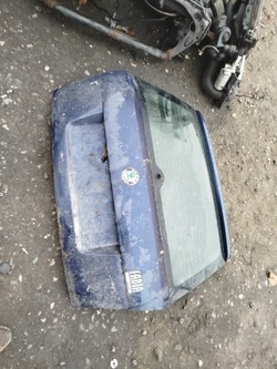 Скло зад задня кришки багажника skoda fabia i hb фото №1