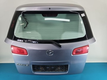 Крышка багажника стекло зад mazda 2 i 03-07 dy серебряный 20n фото №1