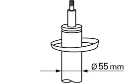 Sachs 312 615 амортизатор фото №1