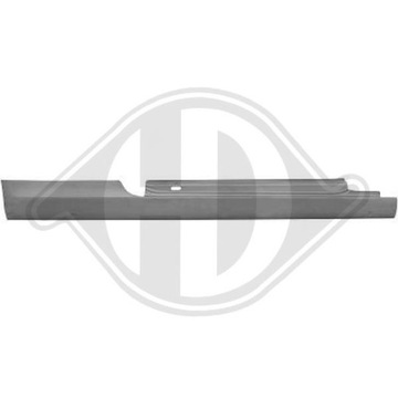 Поріг дверний do volkswagen golf v 03-08 фото №1