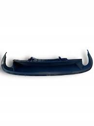 Skoda superb ii 08 -15 спойлер диффузор бампера зад pdc 2 трубы выпускные фото №1