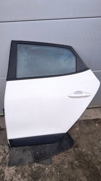 Hyundai ix35 двері ліві зад задні tcw білий комплектні 09- варшава фото №1