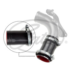 09-0667 gates шланг inetrcoolera ford c-max 10- фото №1