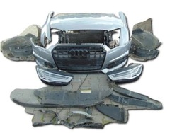 Комплектний перед капот лампи a6 c7 рестайлінг s-line 3.0tdi 4xpdc 4g0941035 matrix фото №1