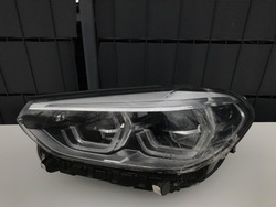 Bmw x3 g01 x4 g02 ліва лампа перед адаптивний led 18 фото №1
