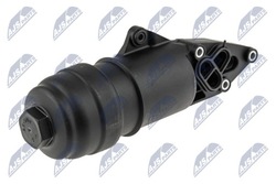 Фильтр масла bez радиатор audi a4 3.0tfsi 3.2fsi 05- a5 | 06e115405a фото №1