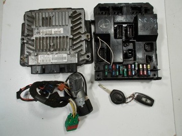 Компьютер набор стартовый иммобилайзер 307 2.0 hdi 5ws40104c-t 9651942480 фото №1