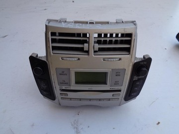Радіо cd mp3 86120-0d210 toyota yaris 2 ii фото №1