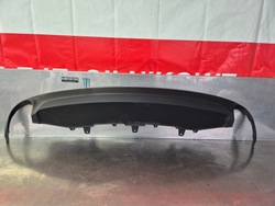 Audi a6 c7 накладка спойлер бампера заднего диффузор зад 4g0807521a красивая ! фото №1