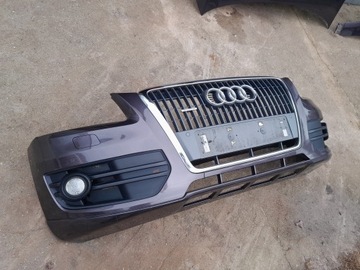 Бампер перед kpl pdc омивачі audi q5 8r 08-12r lz4x фото №1