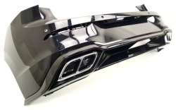 Новый бампер зад vw golf 8 viii r-line lc9x 4xpdc фото №1