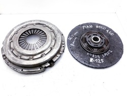 Man l2000 le 94-06 4.6 евро 2/3 сцепление прижим + диск 365mm фото №1