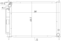 Радіаторів комбінована twingo ii 07- фото №1