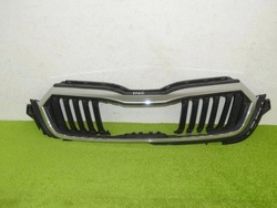 Решітка радіатора решітка хром octavia 4 iv 5e3 20- ідеальний стан оригінал фото №1