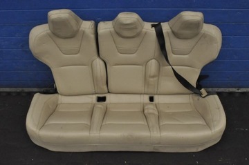 Tesla модель s диван зад задняя с подогревом кожа светлая фото №1