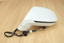 Org дзеркало зовнішні ліві 12 pin audi a7 c7 рестайлінг європа ls9r 32km!!! фото №1