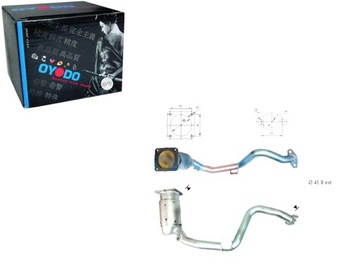 Каталізатор citroen peugeot oyodo фото №1