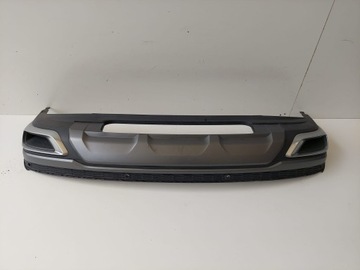 Audi q7 s-line накладка бампера зад 4m0807941 l фото №1