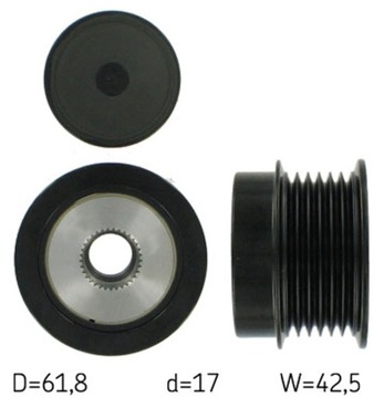 Skf натягувачі насоса зчеплення генератора фото №1