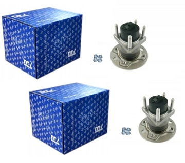 2x ступица колёса зад opel astra g vectra b meriva a 4 болты фото №1