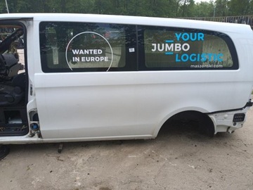 Mercedes vito w447 довгий чверть крило bok лівий фото №1