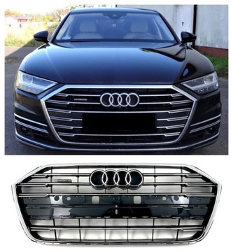Audi a8 d5 4n0 2018-2022 решітка радіатора решітка фото №1