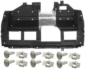 Peugeot 207 захист двигуна застібки hdpe фото №1