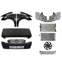 Mercedes benz vito 10-14 бампер капот крило фото №1