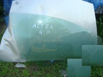 Seat altea toledo 07 скло бокова передня права фото №1