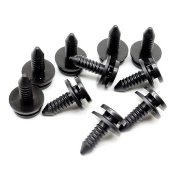 10x клипса стойка внутренний ступень обивка vw t5 t6 фото №1