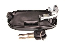 Vw transporter t4 ручка дверь перед левая + вставка замка фото №1