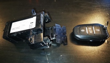 Citroen c4 picasso ii замок запалювання + ключ фото №1