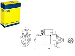 Стартер audi a4 a6 12v cs 1423 магніт marelli магніт marelli фото №1