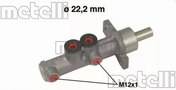 Насос гальмівна metelli 05-0597 фото №1