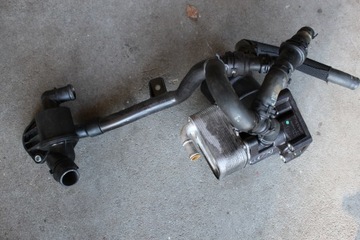 Audi a6 c7 2.0 tdi радіаторів масла корпус фільтра комплект фото №1