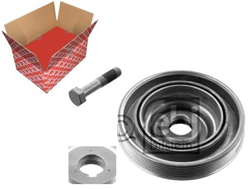 Feb33802 колесо пасове вала колінчастого citroen фото №1