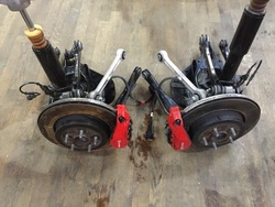 Kia stinger gt 3.3 подвешивание зад левая правые kpl фото №1