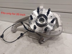 Dodge ram 2022 права сторона ступиця колеса передньої фото №1