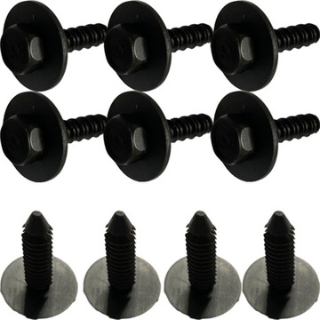 Клипсы подкрылки journey ram dodge country chrysler фото №1