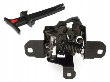 Тримач тягa капота замок vw bora golf iv 4 1997- фото №1