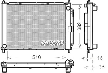 Радіаторів двигуна інтегрована з осушувач фото №1