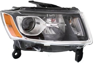 Jeep grand cherokee wk2 2014-2015 лампа фара праві usa eagle фото №1