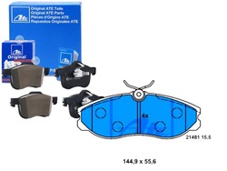 Комплект гальмівні колодки гальмівних ate 410609c525 410609c фото №1