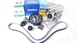 Лента натяжитель колесо ременное ролик bmw x1 e84 1.8 d фото №1