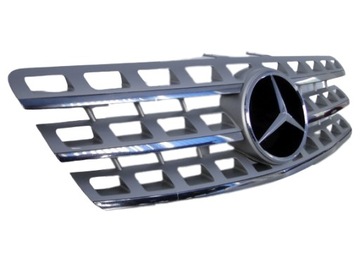 Mercedes ml w164 164 рестайлинг po рестайлинг решётка радиатора решётка bez радара фото №1