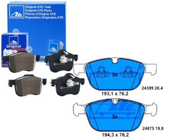 Ate тормозные колодки тормозные volvo перед xc60 xc90 06- фото №1